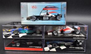 COLLECTION OF MINICHAMPS FORMULA ONE DIECAST MODEL CARS