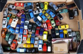 A LARGE COLLECTION OF DIECAST 1/75 SERIES SALLON CARS