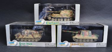 COLLECTION OF DRAGON ARMOR DIECAST MODEL TANKS