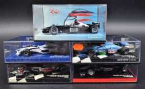 COLLECTION OF MINICHAMPS FORMULA ONE DIECAST MODEL CARS