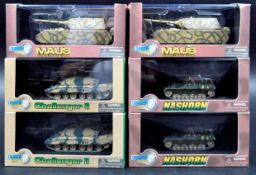 COLLECTION OF DRAGON ARMOR DIECAST MODEL TANKS
