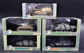 COLLECTION OF DRAGON ARMOR DIECAST MODEL TANKS