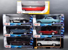 COLLECTION OF MAISTO SPECIAL AND PREMIERE EDITION DIECASTS MODELS