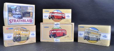 COLLECTION OF CORGI CLASSIC PUBLIC TRANSPORT COACHES & BUSES