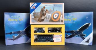 SCHABAK 1/250 DIECAST MODEL PLANES & CORGI 
