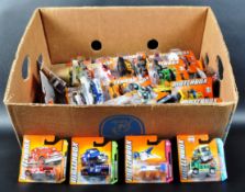A LARGE COLLECTION OF APPROXIMATELY X80 CARDED MATTEL MADE MATCHBOX