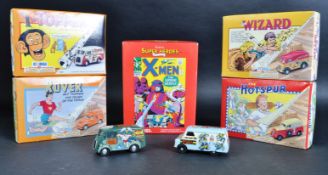 COLLECTION OF CORGI COMIC CLASSICS & MARVEL X-MEN DIECAST VANS