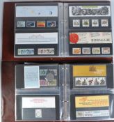 STAMPS - PRESENTATION PACKS - ALBUMS OF UNUSED DECIMAL STAMPS