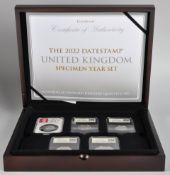 COINS - DATESTAMP - 2022 UNITED KINGDOM SPECIMEN YEAR SET