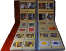 STAMPS - ROYAL MAIL POSTCARDS - LARGE COLLECTION IN ALBUMS