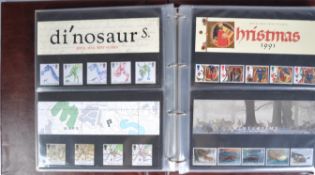 STAMPS - PRESENTATION PACKS - ALBUM OF UNUSED DECIMAL £100+