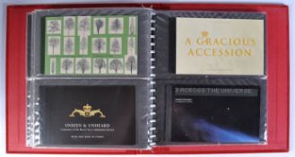 STAMPS - ALBUM OF PRESTIGE STAMP BOOKS / BOOKLETS - UNUSED DECIMAL