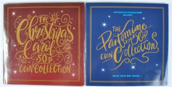 COINS - WESTMINSTER PRODUCTIONS - PANTOMIME & CAROL 50P SETS