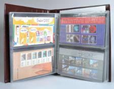 STAMPS - PRESENTATION PACKS - ALBUM OF UNUSED DECIMAL - £400+ FV