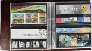 STAMPS - PRESENTATION PACKS - UNUSED DECIMAL IN ALBUM £200+ FV