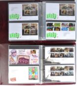 STAMPS - FIRST DAY COVERS - 2019-2021 TWO ALBUMS OF FDCS