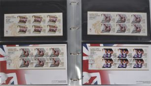 STAMPS - 2012 OLYMPICS - UNUSED DECIMAL & FDCS - £200+ FV