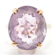 VINTAGE GOLD & AMETHYST DRESS RING