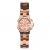 MICHAEL KORS STAINLESS STEEL WRISTWATCH