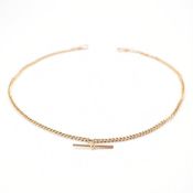 VINTAGE 9CT GOLD POCKET WATCH CHAIN