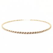 HALLMARKED 9CT GOLD CHAIN NECKLACE