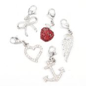 COLLECTION OF BOXED SWAROVSKI BRACELET CHARMS