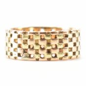 VINTAGE GOLD TWO TONE BAND RING