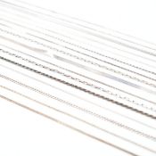 GROUP OF 925 SILVER CHAIN NECKLACES