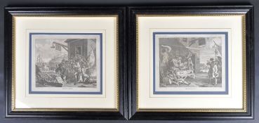 WILLIAM HOGARTH - 19TH CENTURY ENGRAVINGS