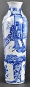 18TH CENTURY ENGLISH DELFT TIN GLAZED VASE