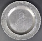 18TH CENTURY PEWTER CHURCH COLLECTION PLATE