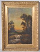 WILLIAM LANGLEY (1852-1922) - 19TH CENTURY SHEEP LANDSCAPE SCENE