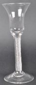 18TH CENTURY MULTI SPIRAL AIRTWIST WINE DRINKING GLASS