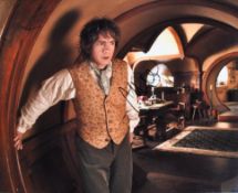 THE HOBBIT - MARTIN FREEMAN ( BILBO BAGGINS ) - SIGNED AUTOGRAPH