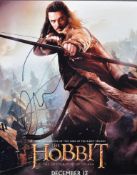THE HOBBIT - LUKE EVANS ( BARD THE BOWMAN ) - SIGNED AUTOGRAPH