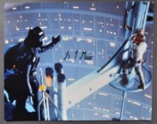 STAR WARS - BRIAN MUIR (VADER HELMET SCULPTOR) - AUTOGRAPHED 14X11