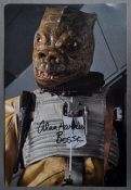 STAR WARS - ALAN HARRIS (1938-2020) - AUTOGRAPHED 8X12