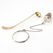 AUSTRO HUNGARIAN ANTIQUE BOTTLE STOPPER & SAUCE LADLE