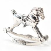 925 SILVER ROCKING HORSE FIGURE