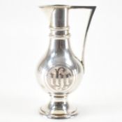 EDWARDIAN HALLMARKED SILVER WATER JUG