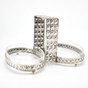 JOSEF HOFFMANN - WIENER WERKSTÄTTE - SECESSIONIST SILVER STAND