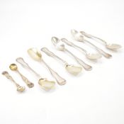 SELECTION OF ANTIQUE AUSTRO HUNGARIAN SILVER SPOONS