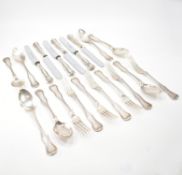 ANTIQUE AUSTRO HUNGARIAN 6 PERSON CUTLERY SET