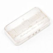 HALLMARKED BUCKINGHAM PALACE COMMEMORATIVE SILVER INGOT