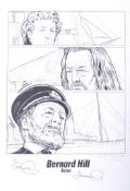 COLLECTION OF BERNARD HILL - FAN ARTWORK