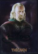 COLLECTION OF BERNARD HILL - LORD OF THE RINGS - TOPPS CARD