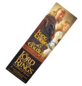 COLLECTION OF BERNARD HILL - LOTR - AUTOGRAPHED BOOKMARK