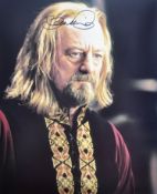 COLLECTION OF BERNARD HILL - LORD OF THE RINGS - SIGNED 8X10