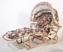 EDWARDIAN BAMBOO LOUNGER CHAIR