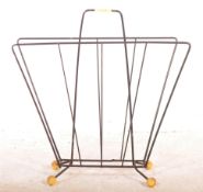 BRITISH MODERN DESIGN - MID CENTURY SPACE AGE MAGAZINE RACK